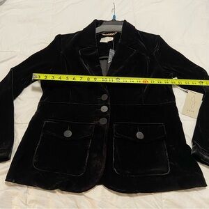 Joie Black Velvet Blazer